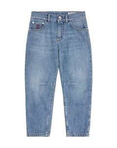 Узкие джинсы, синий Brunello cucinelli