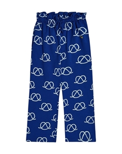 Брюки с принтом Sail Rope, синий Bobo choses