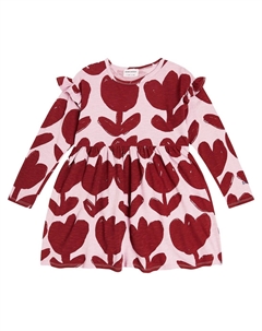 Платье из хлопкового джерси с цветочным принтом, разноцветный Bobo choses