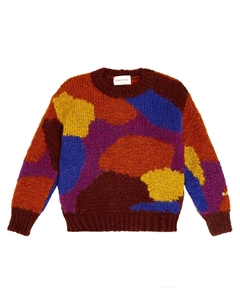 Свитер интарсия, разноцветный Bobo choses