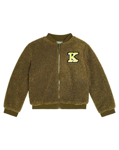 Бомбер с логотипом, зеленый Kenzo
