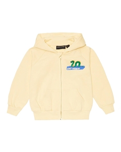 Худи из хлопка с принтом, желтый Mini rodini