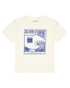 Хлопковая футболка с логотипом Thibald, белый Bonpoint