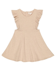 Платье из хлопкового джерси, бежевый Chloe