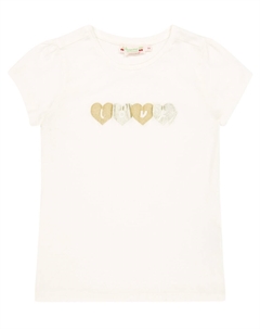 Футболка с принтом Capricia, нейтральный Bonpoint