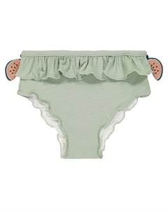 Плавки бикини Sisi с аппликацией, зеленый Donsje