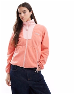 Флисовая кофта Sequoia Grove с застежкой-молнией красного цвета Columbia