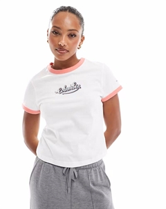 Футболка Rolling Bend с графическим принтом белого цвета Columbia