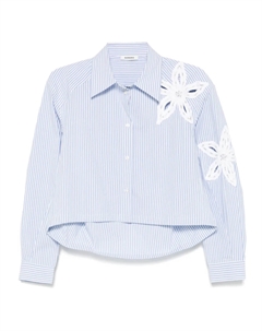 Полосатая рубашка, синий Sandro