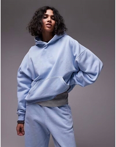 Толстовка Benton светло-голубого цвета Carhartt wip