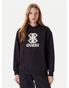 Толстовка обычного кроя V5YQ01 KCX22, черный Guess