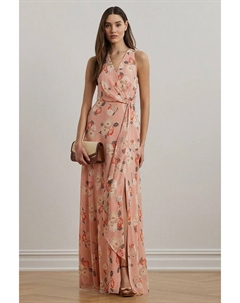 Платье, розовый Lauren ralph lauren