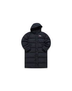 Пуховик женский черный Fila fusion