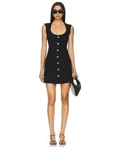 Платье с швами, black Frame