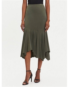 Юбка миди стандартный крой W5YD85 KCTB2, зеленый Guess