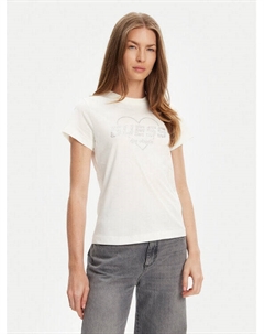 Футболка обычного кроя V5GI10 K9RM1, экрю Guess