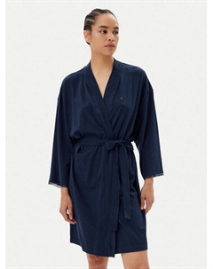 Халат UW0UW05781, синий Tommy hilfiger