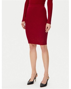 Облегающая юбка-карандаш W5RD83 Z2Y50, красный Guess