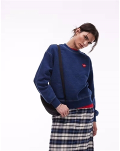 Толстовка Ingo с логотипом в виде сердца темно-синего цвета Carhartt wip