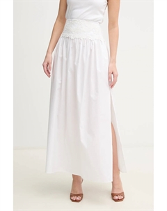 Юбка из хлопка, белый Ermanno scervino