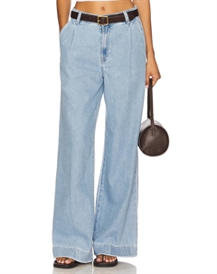 Брюки с плиссировкой, hana 7 for all mankind