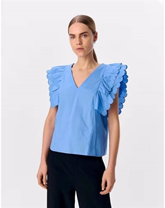 Объект Топ василькового цвета Object