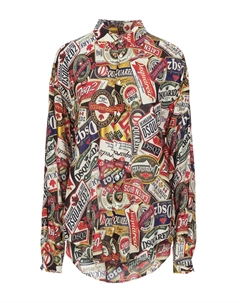 Рубашка, слоновая кость Dsquared2