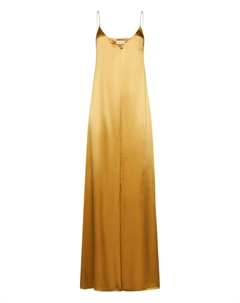 Шелковое макси-платье, нейтральный Mônot