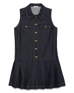 Джинсовое платье мини, синий Sandro