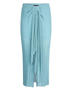 Юбка из трикотажа Lurex, синий Liu jo