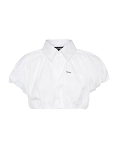 Укороченная рубашка, белый Dsquared2