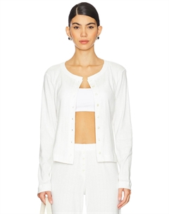 Классическая кофта "Pointelle" от, white Leset