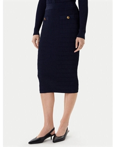 Облегающая мини-юбка W5YD66 Z0130, синий Guess