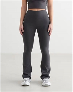 Колготки Shadow серого цвета с клешем для миниатюрных в сером цвете Aim'n