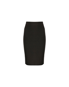 Повседневная длинная юбка женская коричневая Saint laurent