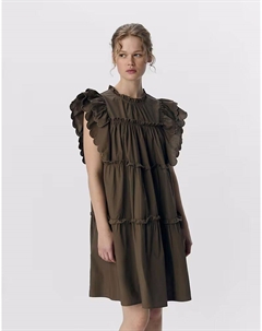 Платье Mini в цвете «морель» Object