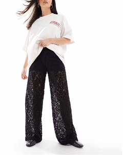 - Черные кружевные брюки Scalpers