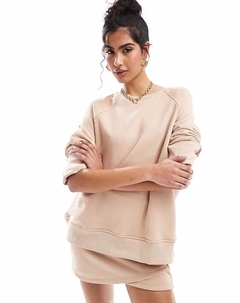 Свитшот с широкими рукавами цвета мокко 4th & reckless