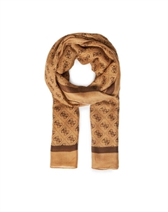 Шарф AW5341 POL03, коричневый Guess