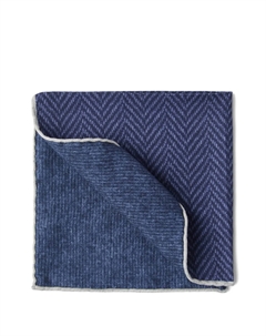 Шелковый платок-паше, синий Brunello cucinelli