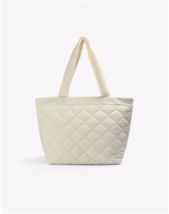 Скальперы - NY - Стеганая сумка цвета экрю Scalpers
