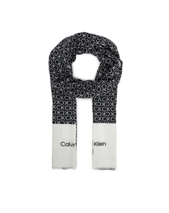 Шарф Aop Minimal Logo LV04F8053G, черный Calvin klein