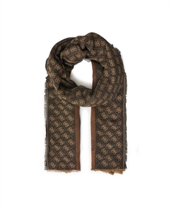 Шарф AM9492 POL03, коричневый Guess