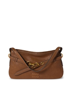 Сумка на плечо Aventure, коричневый Miu miu