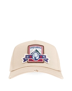 Вышитая кепка, нейтральный Dsquared2