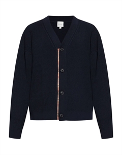 Кардиган с V-образным вырезом, черный Paul smith