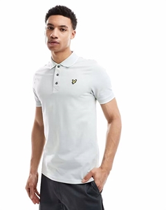 Рубашки поло Ss с кантом в цвете x742 ambient green/white Lyle & scott