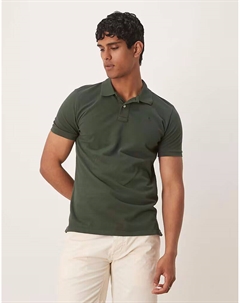 - Basic - Рубашка поло цвета темного хаки Scalpers