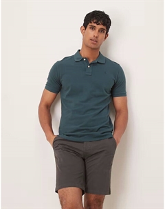 - Базовая рубашка-поло темно-зеленого цвета Scalpers