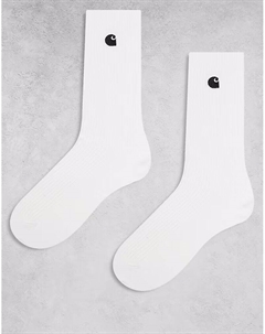 Носки Madison 2 пары белого цвета Carhartt wip